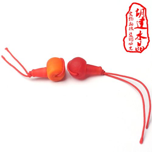 柿子红琉璃三通佛头 藏式佛珠的点睛之笔
